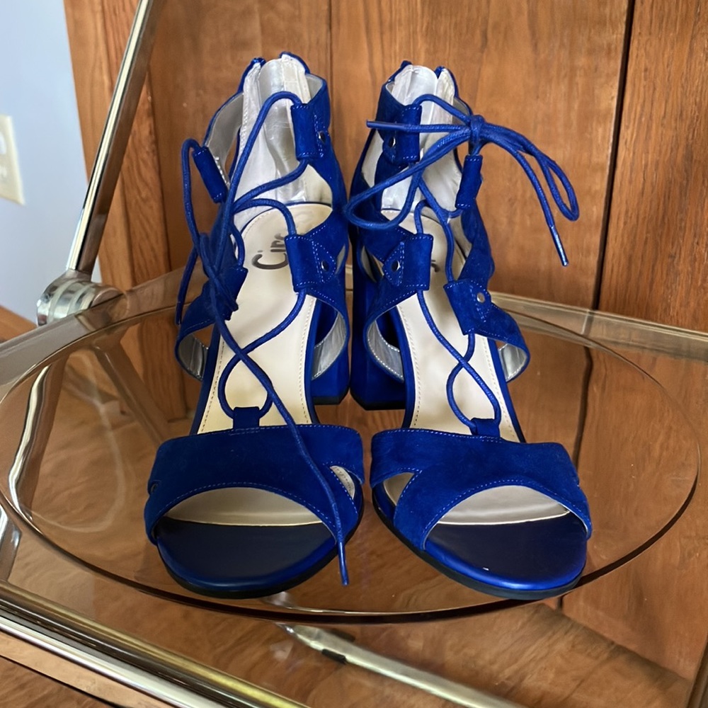 Circus-ny by Sam Edelman blue strap heels💙 - Picture 2 of 10